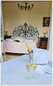 Postel nebo postele na pokoji v ubytování B&B Isonzo