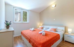 Postel nebo postele na pokoji v ubytování Apartments Listes + 37 fotografií