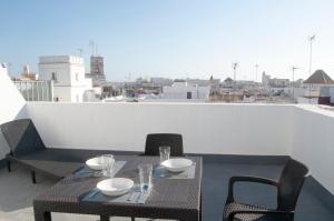 Balkon lub taras w obiekcie El mirador de Ancha