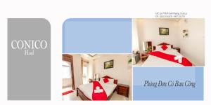 Letto o letti in una camera di Conico Đà Lạt Hotel