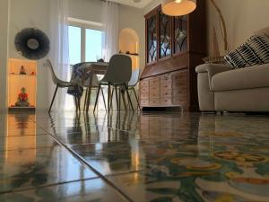 Posezení v ubytování Casa Mami - Luxury Apartment and Pool - Sorrento