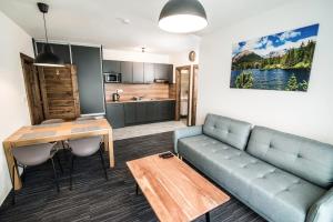 Kuchyňa alebo kuchynka v ubytovaní Apartmany JA&MA