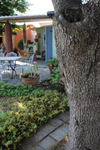 A garden outside Lo Chalet dell'Artista