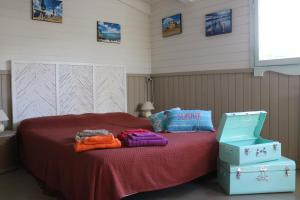 A seating area at Lo Chalet dell'Artista