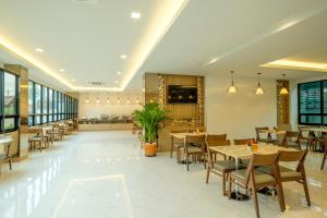 Monte Maesot hotel餐厅或其他用餐的地方