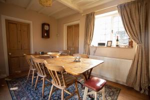 Dining area at the apartment 