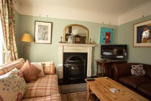 A seating area at The Artists Cottage 