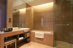 Bilik mandi di City Suites - Taipei Nandong