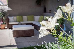 Posezení v ubytování Hotel Weisse Lilie - B&B