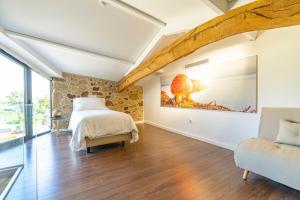 Postel nebo postele na pokoji v ubytování GOLDNATURE + 37 fotografií