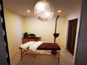 Kúpele alebo wellness v ubytovaní Wyspa Mszanka