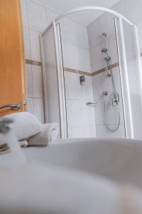 Łazienka w obiekcie Landhaus Martinus
