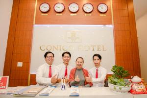 Khu vực sảnh/lễ tân tại Conico Hotel