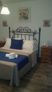 Cama o camas de una habitación en Apartamento en Las Marinas Vera