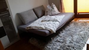 Postel nebo postele na pokoji v ubytování Ferienwohnung Bettina
