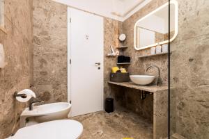 Koupelna v ubytování Apartment Apsyrtides
