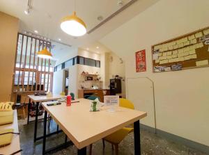 Posezení v ubytování Fuaowo Backpackers Homestay