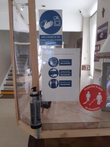 Certifikát, hodnocení, plakát nebo jiný dokument vystavený v ubytování Hôtel Acropolis - Lourdes