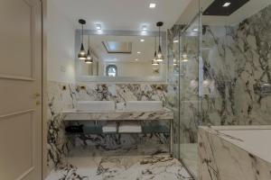 A bathroom at Boutique Hotel Villa Zoppi - Adults only