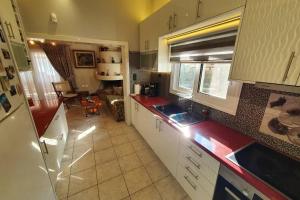 A kitchen or kitchenette at Villa Aliki