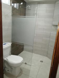 Koupelna v ubytování HOTEL BAEZA
