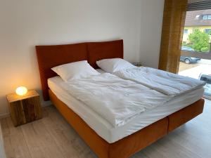 
Ein Bett oder Betten in einem Zimmer der Unterkunft Ferienhaus Koch
