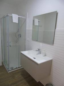 A bathroom at Affittacamere SveMilla