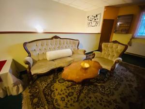 Posezení v ubytování Hotel Swami
