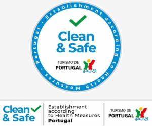 a new logo for clean and safe at Edificio Magnolia in Guia