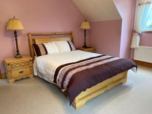 Letto o letti in una camera di Grangeview House