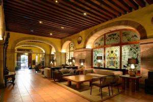 En restaurang eller annat matställe på Hotel Los Juaninos