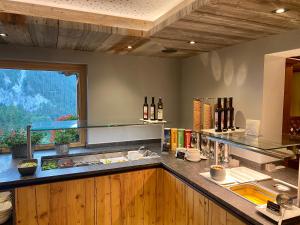 Una cocina o cocineta en Eisbacherhof