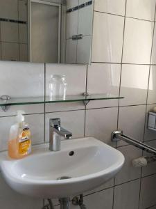 Et badeværelse på Haus Holzheimer