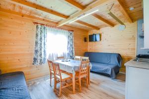 Χώρος καθιστικού στο Bieszczadzki Zakamarek