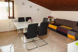 Posezení v ubytování Apartments ORSIC