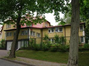 Budynek, w którym mieści się hotel