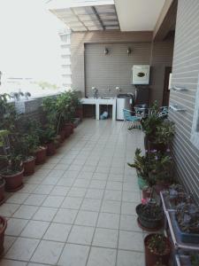 Balkoni atau teres di Frank B&B