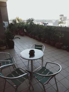Balkoni atau teres di Frank B&B