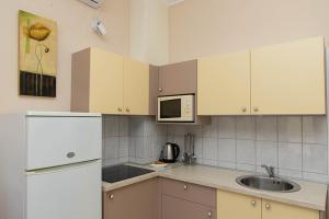 Kuchyň nebo kuchyňský kout v ubytování Villa Martin