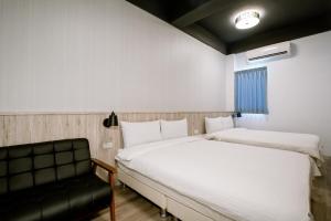 Postel nebo postele na pokoji v ubytování Starrywhale hostel