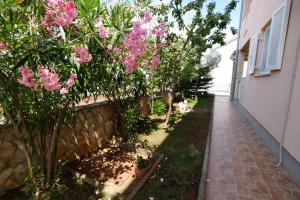 Zahrada ubytování Apartments Coral, Klimno, island Krk