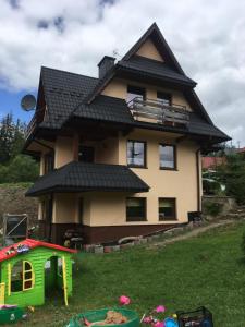Vonkajšia záhrada v ubytovaní U Bartków