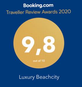 Certifikát, ocenenie alebo iný dokument vystavený v ubytovaní BIG LUX BEACHCITY Ap 01