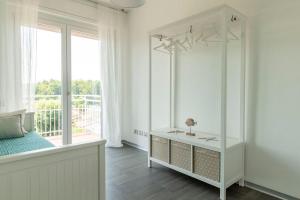 A bed or beds in a room at La Terrazza