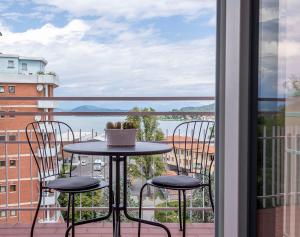 A balcony or terrace at La Terrazza