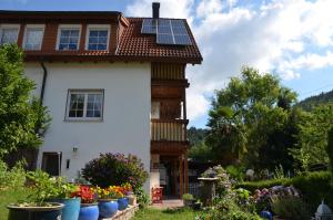 Taman di luar Ferienwohnung Klock