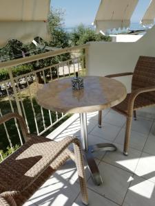 A balcony or terrace at Studios Magda