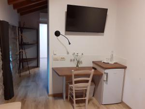 Kuchyň nebo kuchyňský kout v ubytování Apartmaji in sobe Odlična hiša Štanjel