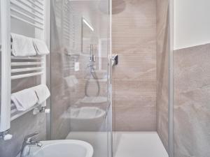 Ванная комната в Hotel Medusa