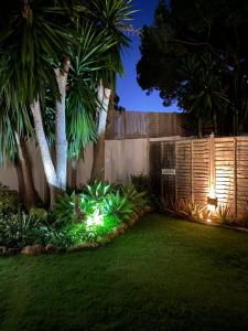 A garden outside Casa Holandaluzas Marbella near Beach, with salt water Pool and private parking